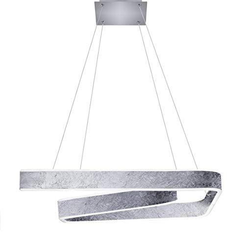 Lampara pan de plata con led integrado CORINA luz neutra