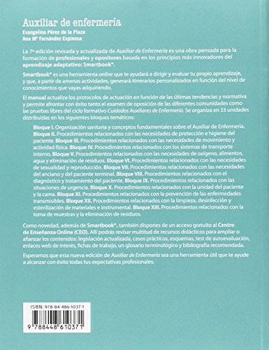 LA+SB Auxiliar de Enfermeria 7E. Libro del opositor + Smartbook