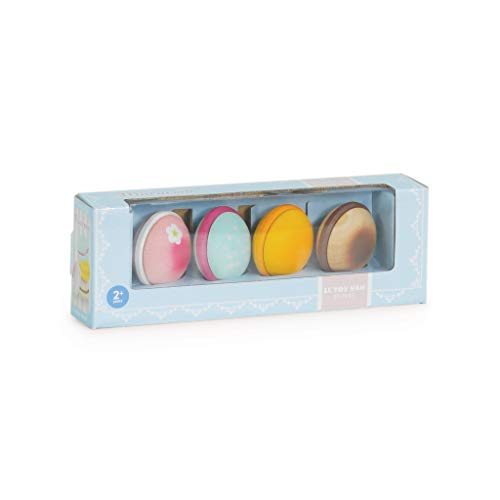 Le Toy Van- Juego de macarones franceses de madera para repostería, Color macarons (TV330) , color/modelo surtido