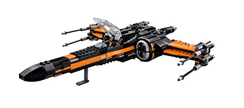 LEGO - FighterPoe's Fighter, Star Wars-Poe's X-Wing Fighter (75102)