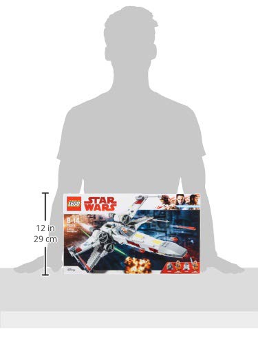 LEGO Star Wars - Caza Estelar Ala X, Juguete de La Guerra de las Galaxias de la Nave X Wing para Construir y Jugar, Incluye Minifiguras de Luke Skywalker, R2-D2 y R2-Q2 (75218)