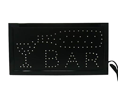 LETRERO CARTEL LUZ LUMINOSO LED - BAR. IDEAL PARA ESCAPARATE