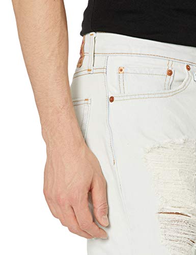 Levi's 511 Slim Fit Jean Jeans, Tritura y deformación, 29W x 32L para Hombre