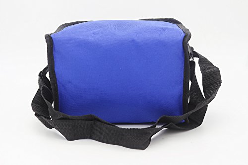 Leyendas Lunch Bag Bolsa Nevera Termica Porta Alimentos 2 litros Tamaño Capacidad de 6 latas, Transporte de Bebidas Frías o Alimentos. (Azul Marino)