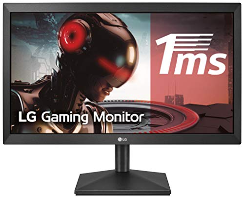 LG 20MK400H-B - Monitor WXGA de 49, 4 cm (19, 5") con Panel TN (1366 x 768 píxeles, 16:9, 200 cd/m², 600:1, 2 ms, NTSC >72%, 60Hz, D-SUB x1, HDMI x1) Color Negro Mate