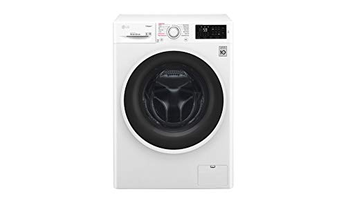 LG F4J6JY0W - Lavadora (Independiente, Carga frontal, Blanco, Botones, Giratorio, 150°, 67 L)