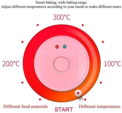 LIANGYANG Máquina para Hacer Muffins multifunción,Donut Maker & Snack Maker Brownie con Placas extraíbles antiadherentes,8 Juegos de bandejas para Hornear,Temperatura Ajustable