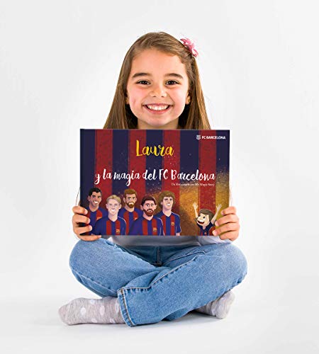 Libro infantil personalizado la magia de FC Barcelona de My Magic Story