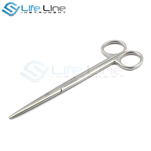 Lifeline Instruments® Metzenbaum Tijeras, Recta, 14.5 Cm Instrumentos De Acero Inoxidable