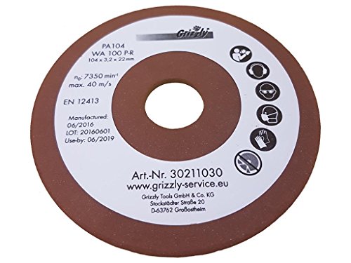 Lija para Einhell BG-CS 85 E – Afilador de cadenas – Lija Discos de repuesto para afilador de cadenas grosor 3,2 mm