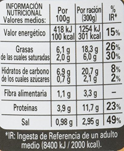 LITORAL Guiso de Patatas a la Riojana - Plato Preparado Sin Gluten - Paquete de 10x425g - Total: 4.25kg