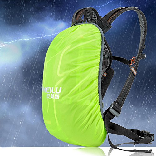 Lixada 18L Bicicleta Mochila de Hombro para Hidratación de Agua Respirable Impermeable Ultraligero con Cubierta de Lluvia