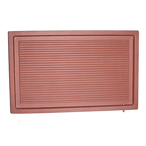 L.L.QYL Tetera Estación de Drenaje Bandeja de té imitación baquelita púrpura Mineral Zhuni Mano del té Rectangular (Color : 80cm*50cm)