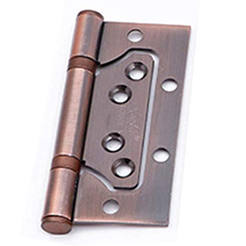 LNDDP Accesorios para Muebles 2 Piezas Bisagra Puerta ranurada 4 Pulgadas y 5 Pulgadas Acero Inoxidable 304 silencioso Engrosado