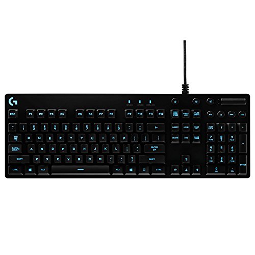 Logitech G810 - Teclado mecánico RGB para Gaming Orion Spark, distribución QWERTY español, Color Negro