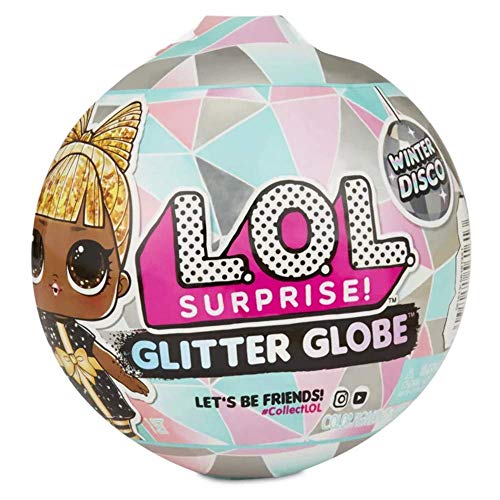 L.O.L. Surprise! Serie Glitter Globe Doll Winter Disco - Bola de Discoteca con muñeca con Pelo con Purpurina