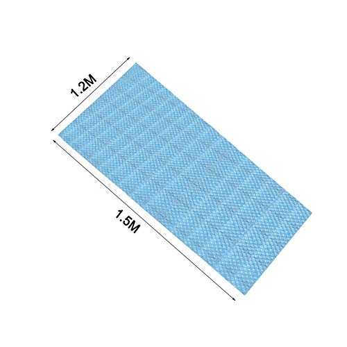 Lona Térmica Protectora Cobertor Piscina Cubierta Solar Piscina Isotérmica Azul Redondo Cubierta De Burbujas para Cobertor Piscina Hinchable/Cobertor Piscina Redondo Frame