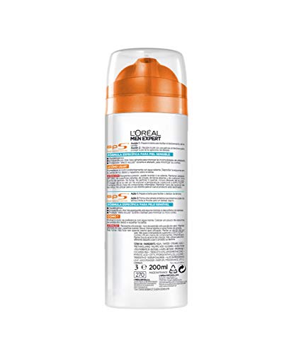 L'Oréal Paris Men Expert Hydra Sensitive Espuma de Afeitar para Pieles Sensibles - 200 ml