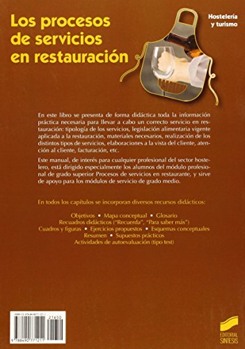 Los procesos de servicios en restauración: 50 (Hostelería y Turismo)