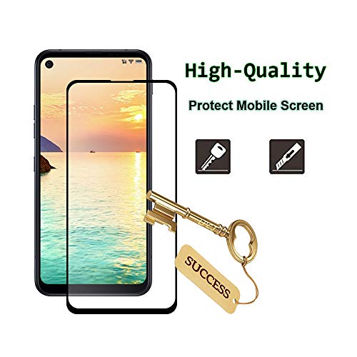 LPCJ Protector de Pantalla para LG K61, Protector de Pantalla para LG K61 Vidrio Cristal Templado [2 Pack]