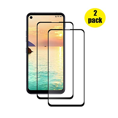 LPCJ Protector de Pantalla para LG K61, Protector de Pantalla para LG K61 Vidrio Cristal Templado [2 Pack]