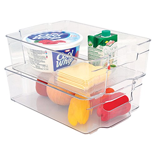 M Home Organizador de 6 Latas para Frigorífico, 31.5x21.5x9 cm