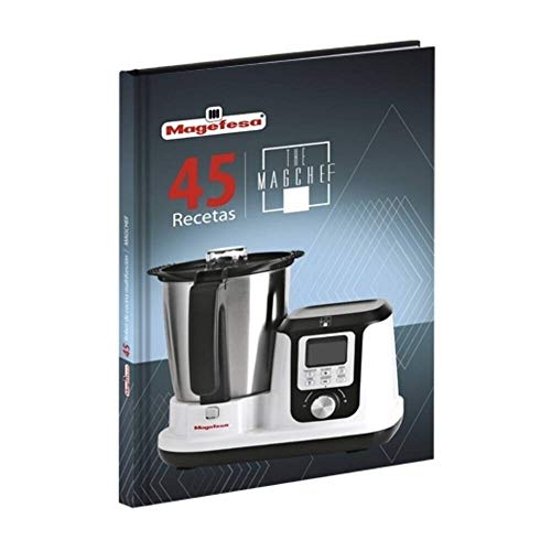 M MAGEFESA 02RO4550000 MAGEFESA 02RO4550000-Robot de Cocina Modelo MAGCHEF Black MGF4550, 1200 W, Negro