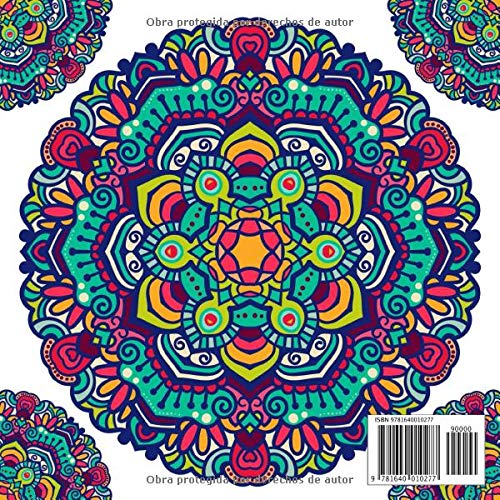 Mandalas: Libro De Colorear Para Adultos