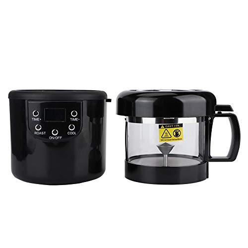 Máquina de tostado de café, Mini máquina para hornear café sin humo para el hogar, Práctica máquina de café espresso Enchufe de la UE 220-240V para tostado ligero y tostado oscuro, Hogar