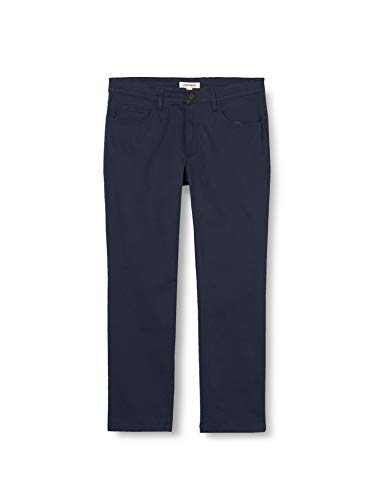 Marca Amazon - Goodthreads Slim-Fit 5-Pocket Chino Pant Pantalones informales, azul marino, 28W / 34L