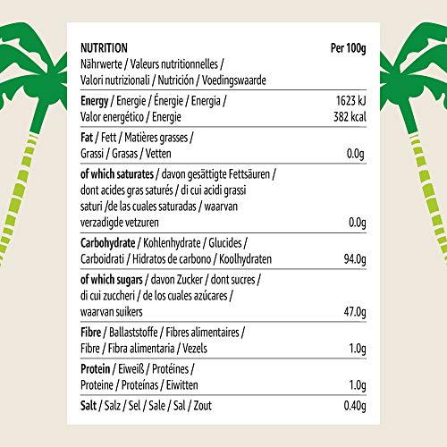 Marca Amazon - Happy Belly Azúcar de coco ecológico, 6 x 500g