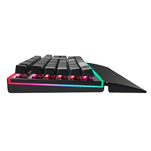 Mars Gaming MK6, teclado óptico-mecánico, LED Dual Chroma RGB, switch azul