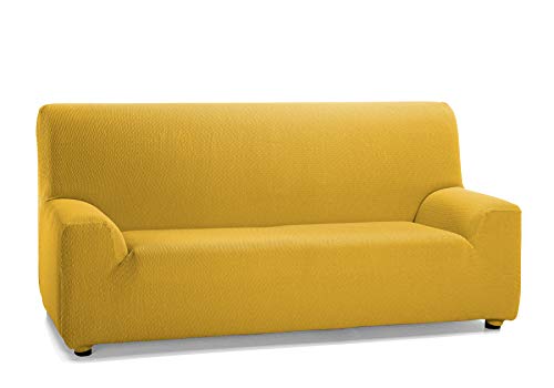 Martina Home Tunez - Funda elástica para sofá, Oro, 2 Plazas (120-190 cm)
