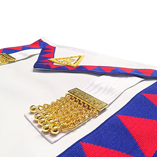 Masonic Bargain Royal Arch Companions - Delantal con Guantes