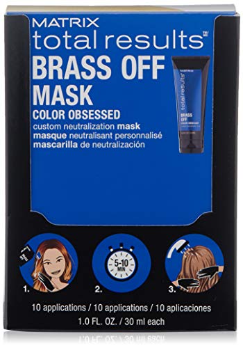 Matrix Total Results Brass Off Custom Neutralization Mask 10 unidades