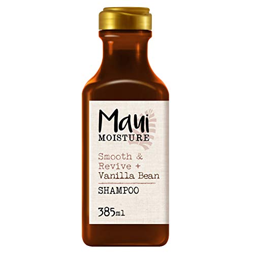 Maui Moisture, Champú Repara y Suaviza Extracto de Vainilla, pelo Encrespado y Rebelde, 385 ml