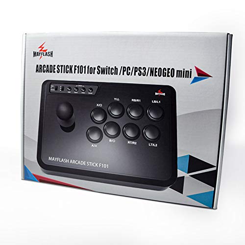 MAYFLASH Arcade Stick F101 para PC/PS3/Switch