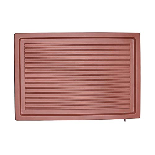 MDYHJDHYQ Teteras Estación de Drenaje Bandeja de té imitación baquelita púrpura Mineral Zhuni Mano del té Rectangular (Color : 70cm*38cm)