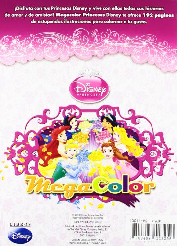 Megacolor Princesas (Disney. Princesas)