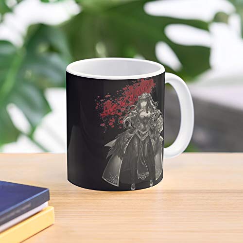 MELIBALI Is Tharja Fire Love Bridal Curse A Emblem Bride Awakening Best Mug Tiene 11oz de Mano Hechas de cerámica de mármol Blanco