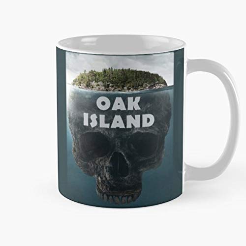 MELIBALI Nova Island Scotia Oak of Curse Canadian Provincial The Atlantic Canada NS Best Mug Tiene 11oz de Mano Hechas de cerámica de mármol Blanco