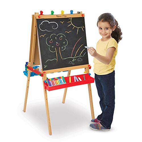 Melissa & Doug - Caballete de Pedestal de Madera (11282)