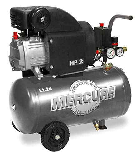 Mercure 425063 Compresor de Aire, 1500 W, 230 V, Gris