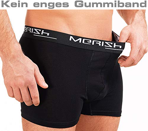 MERISH Bóxer Hombre Pack de 8 Algodon Calzoncillos Hombres Boxers 216c XL