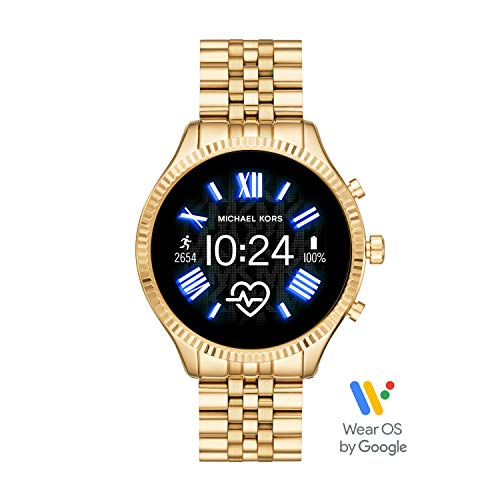 Michael Kors Smartwatch Pantalla táctil para Mujer de Connected con Correa en Acero Inoxidable MKT5078