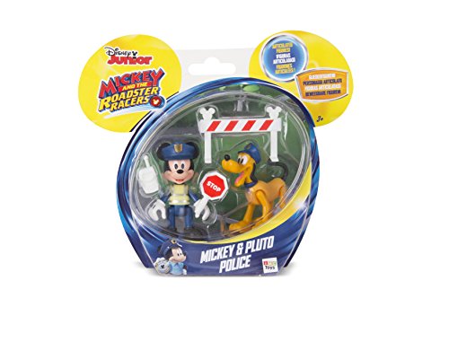 Mickey Mouse- Mickey+ Pluto POLICIA, Multicolor (Propio 182332)