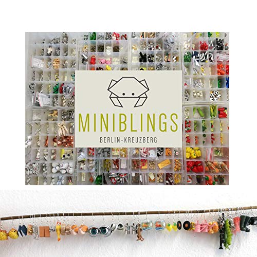 Miniblings 2cm Clips de Lazo de ladrillo Pin Pin Pin de ladrillo