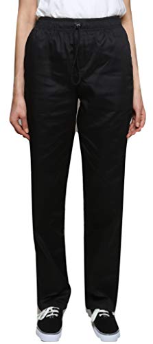 Mirabella Health & Beauty Pantalón de Cocinero Unisex Thyme Negro M