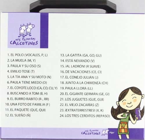 Mis primeros calcetines (letra mayúscula) - 9788496514553