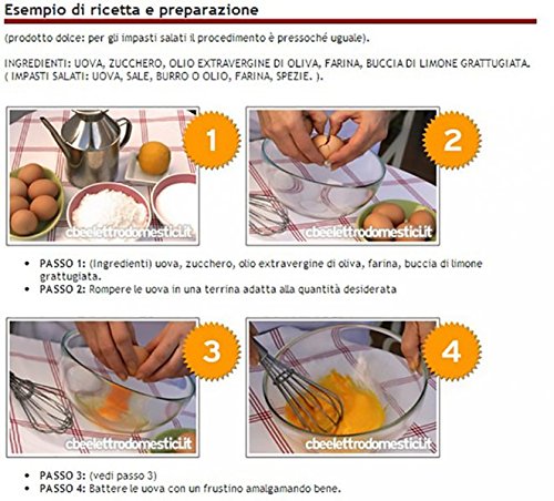 Mistermoby - Máquina para hacer galletas italianas tradicionales (modelo 3)